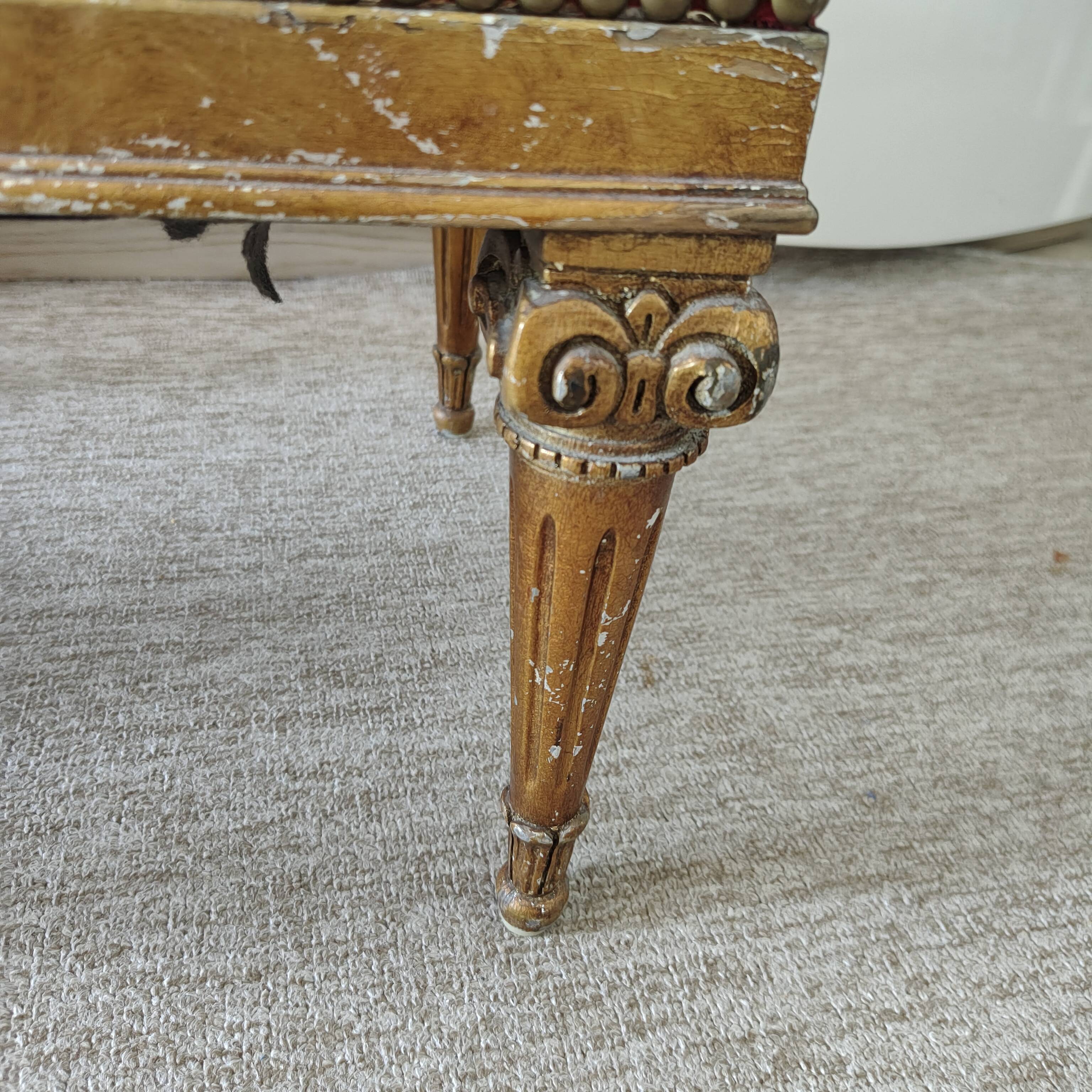 Louis XVI style stool.