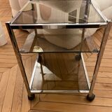 Vintage table 3 trays