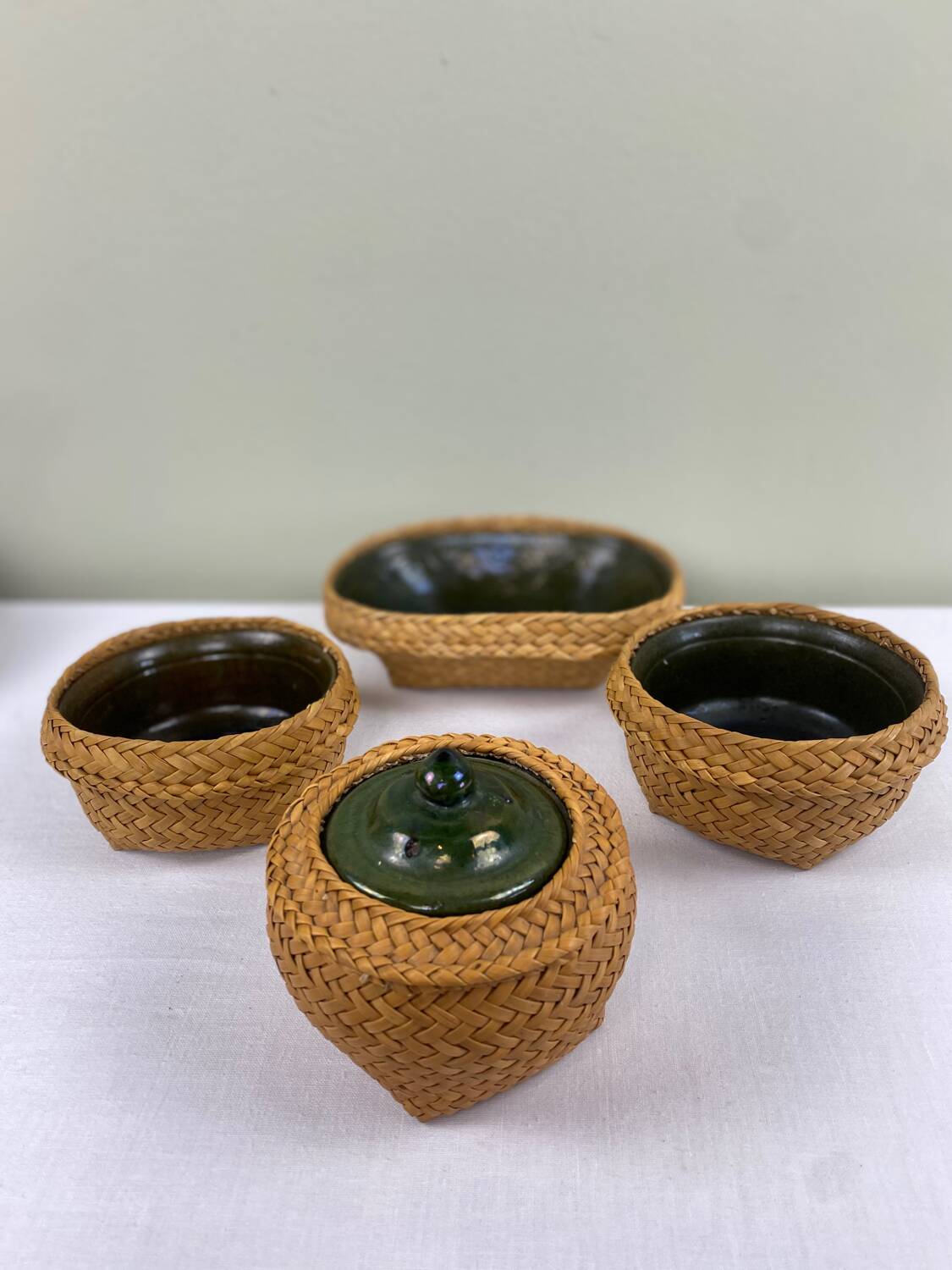 Vintage ethnic service