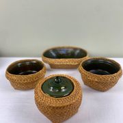Vintage ethnic service