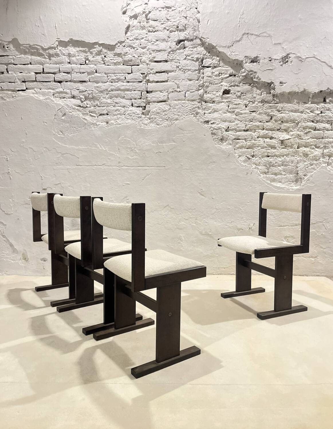 Set of 4 Danish Modern Dining Chairs by Poul H. Poulsen for Gangso Møbler,