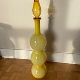 Rounded bottle in murano glass 1960
