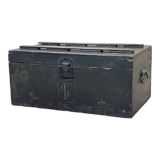 Travel trunk in fir early twentieth century