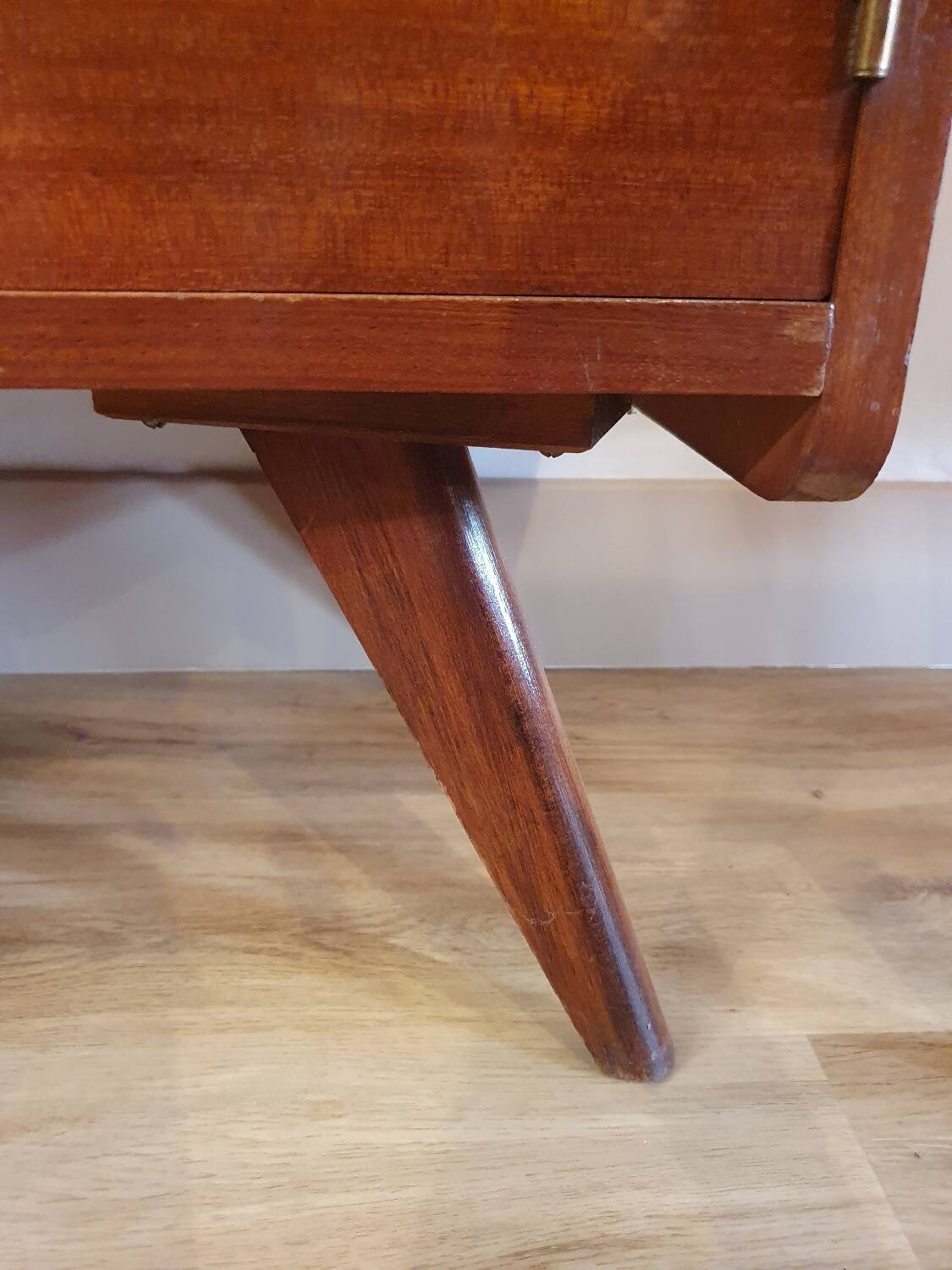 1960s compass foot secretary