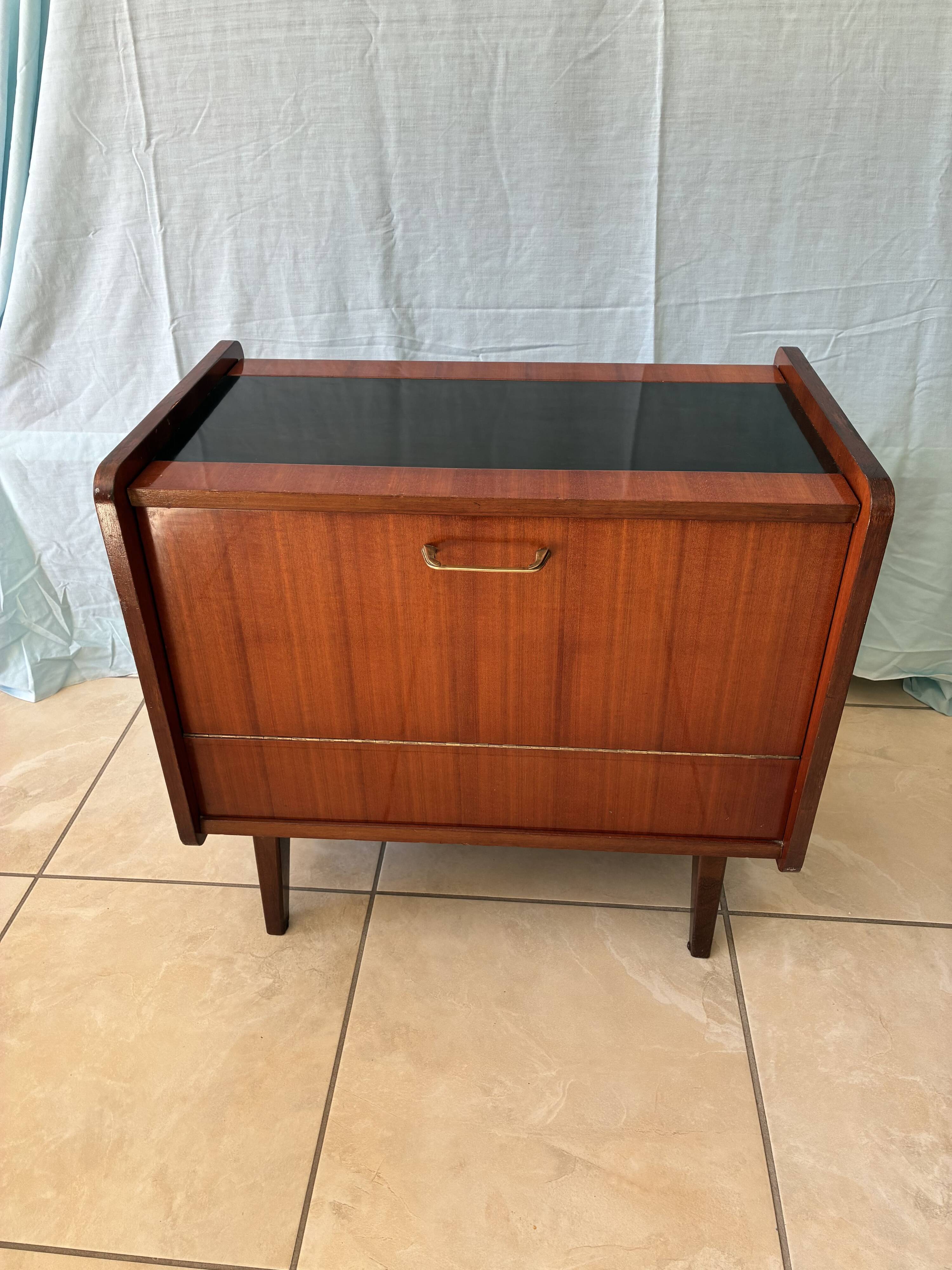 Vintage mahogany bar