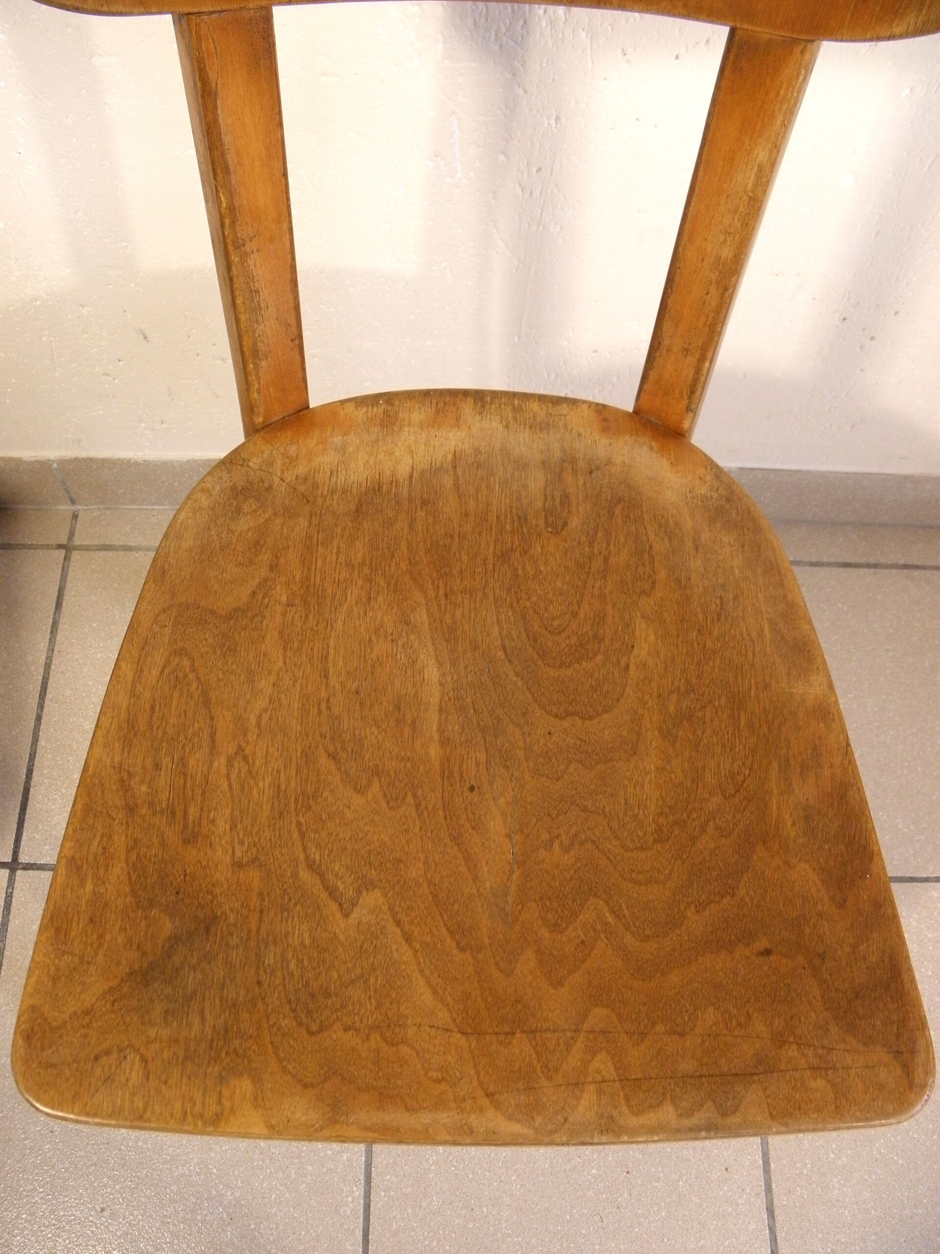 Pair of Baumann bistro chairs