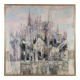 Contemporary painting signed Attilio Rossi, oil on canvas, 1980s.