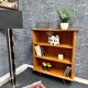 Bibliothèque vintage pieds compas