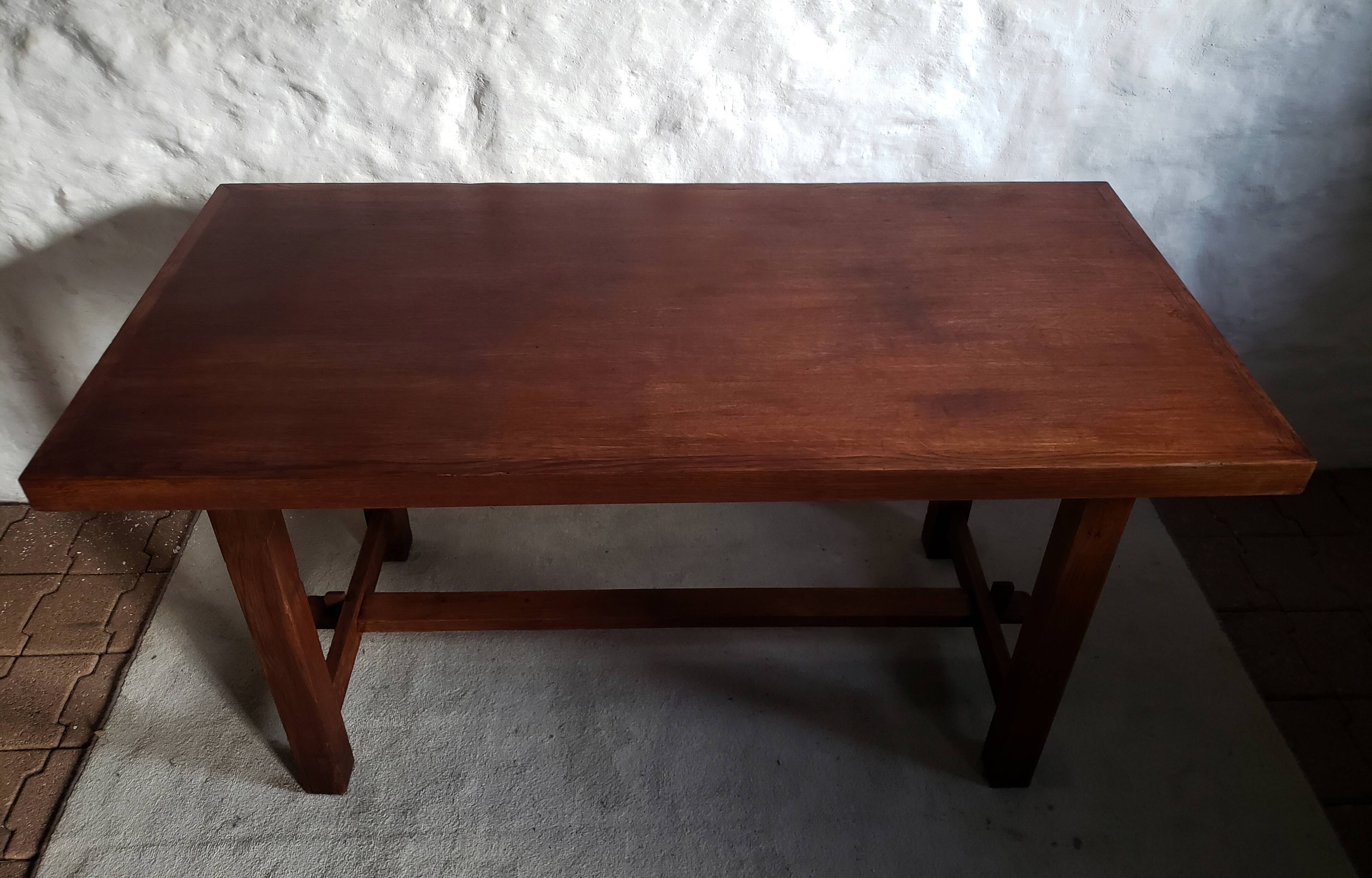 Oak farm table