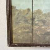 Painting on wood 1900