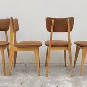Série de 4 chaises vintage- 1950s