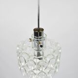 Glass pendant lamp, 1970s