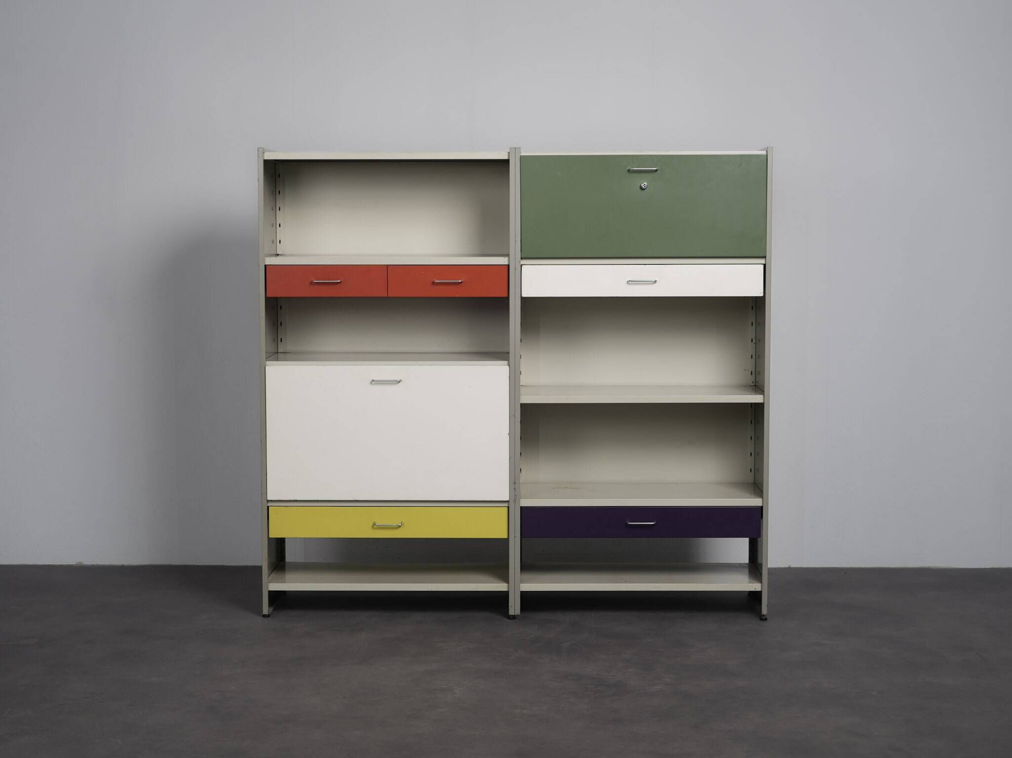 Gispen 5600 cabinet by A.R. Cordemeyer, Netherlands, 1950s