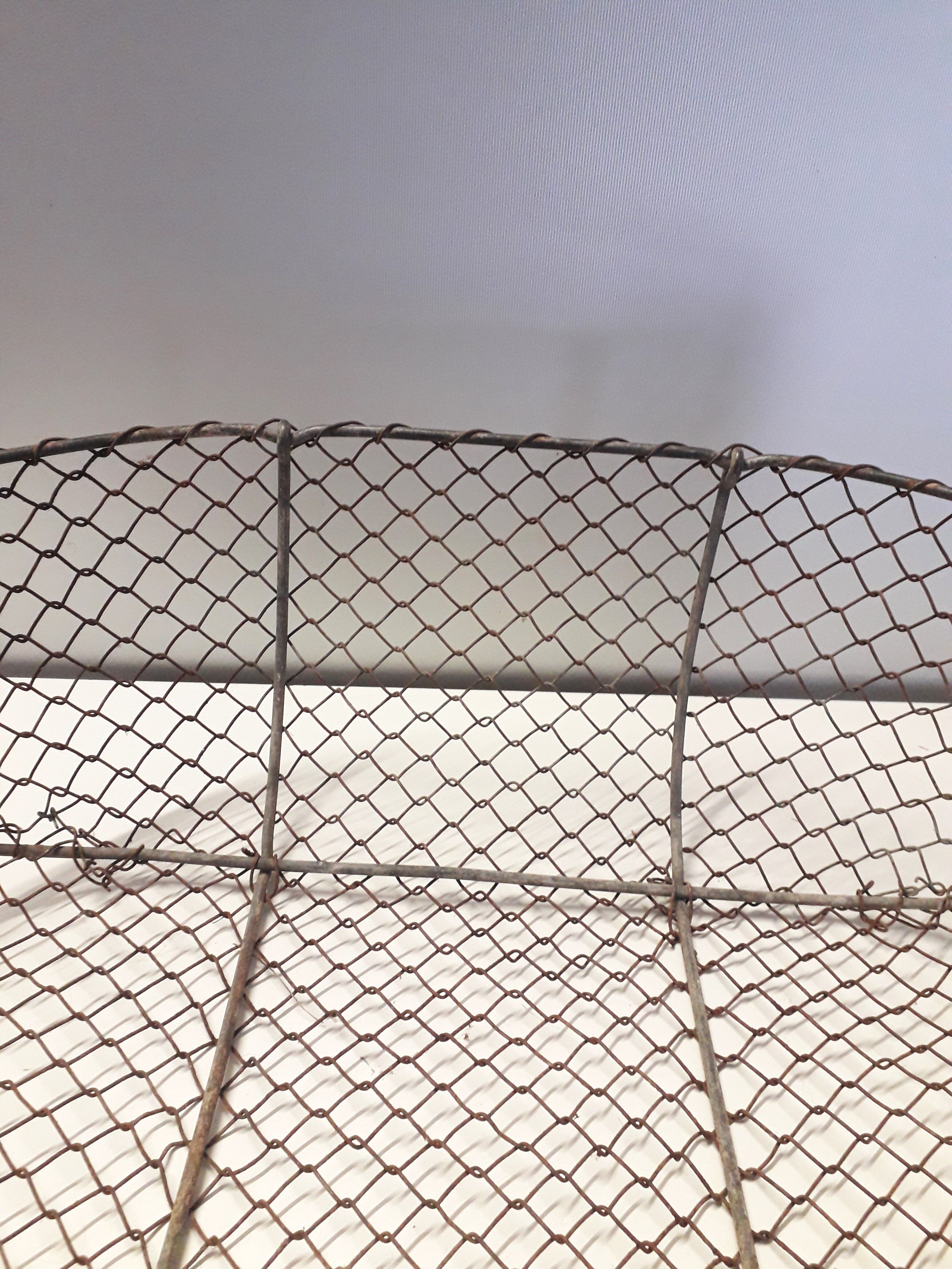 Old crab basket -Fishing basket -Marine decoration
