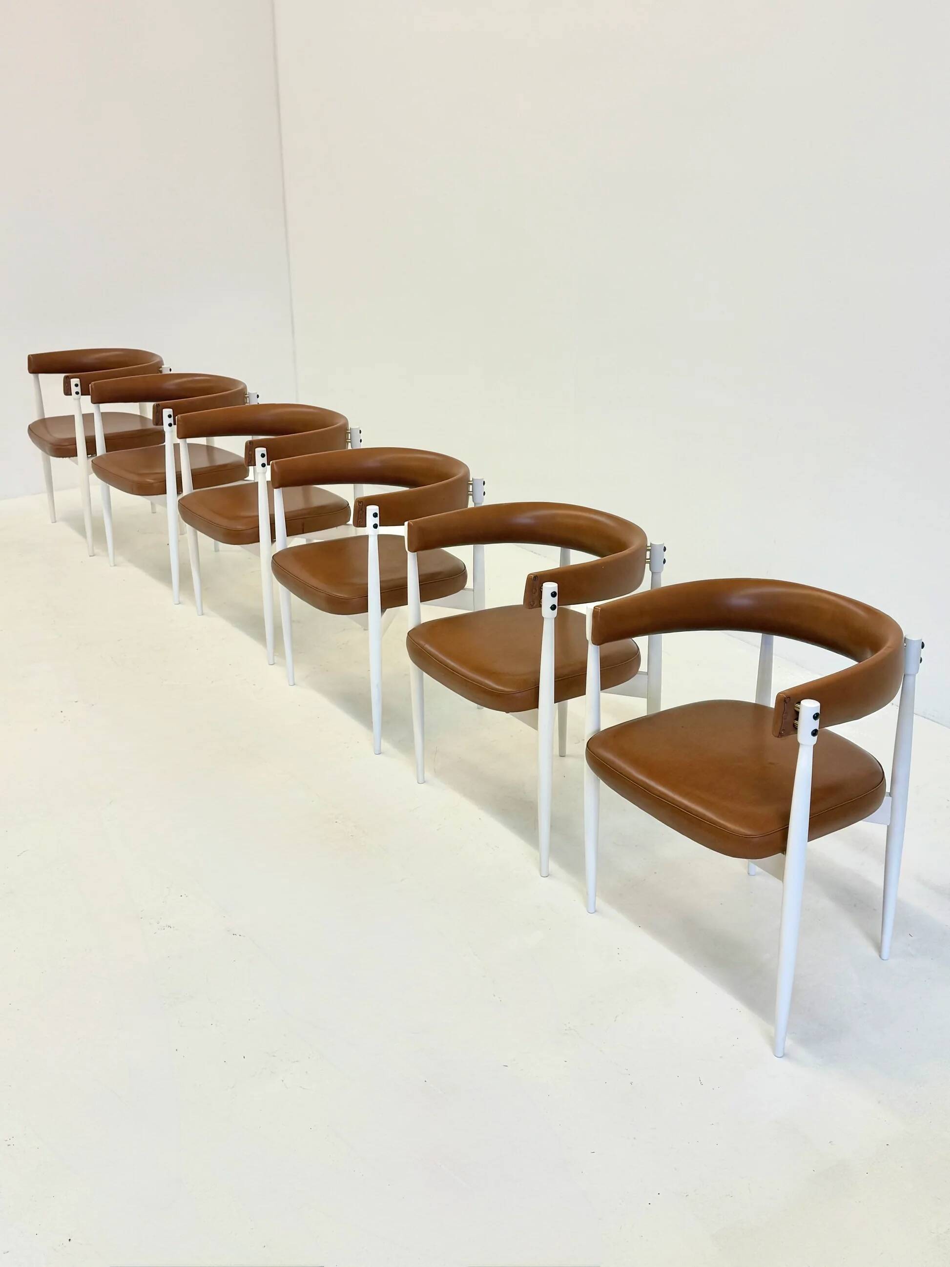 Vintage dining chairs by A. Dal Vera e Figli & Flam Sansoni