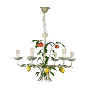 lustre italien à décors