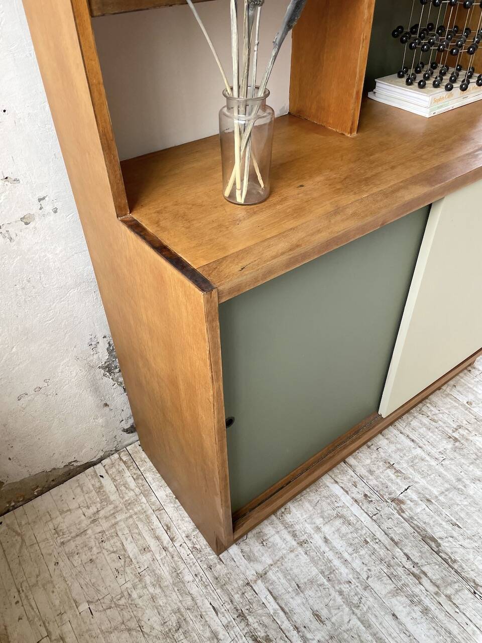 Teak bookcase from the 1950s