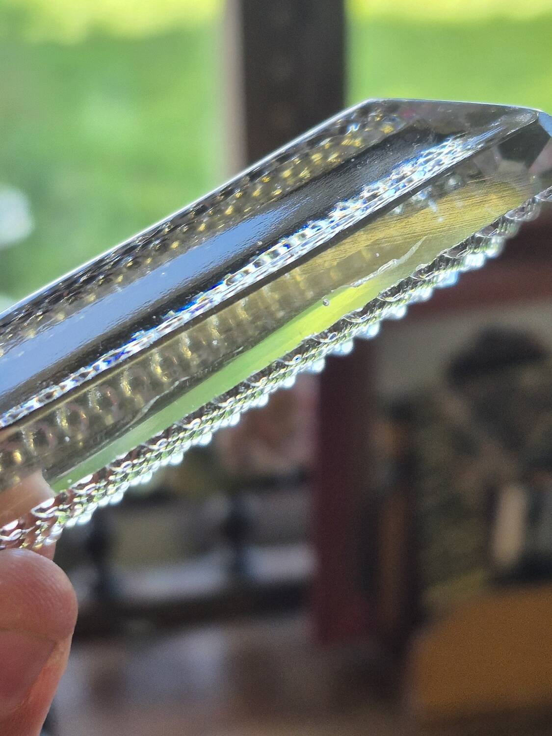 Knife and glass holder