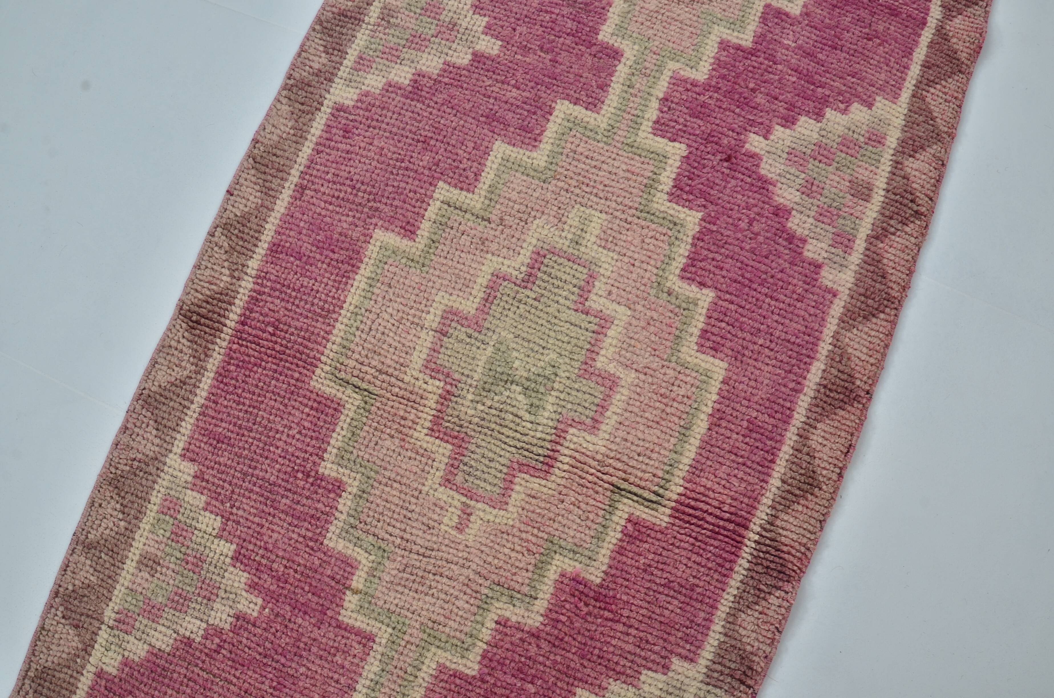 Turkish Handknotted Hallway Runner sku 2172