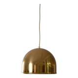 Lampe suédoise en métal doré