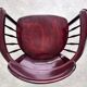 Rare fauteuil en bois courbé de Thonet