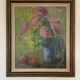 Vintage Original Oil on Canvas Still Life Swedish School 1960s