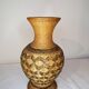 Woven rattan & ceramic vase – handcrafted decorative piece