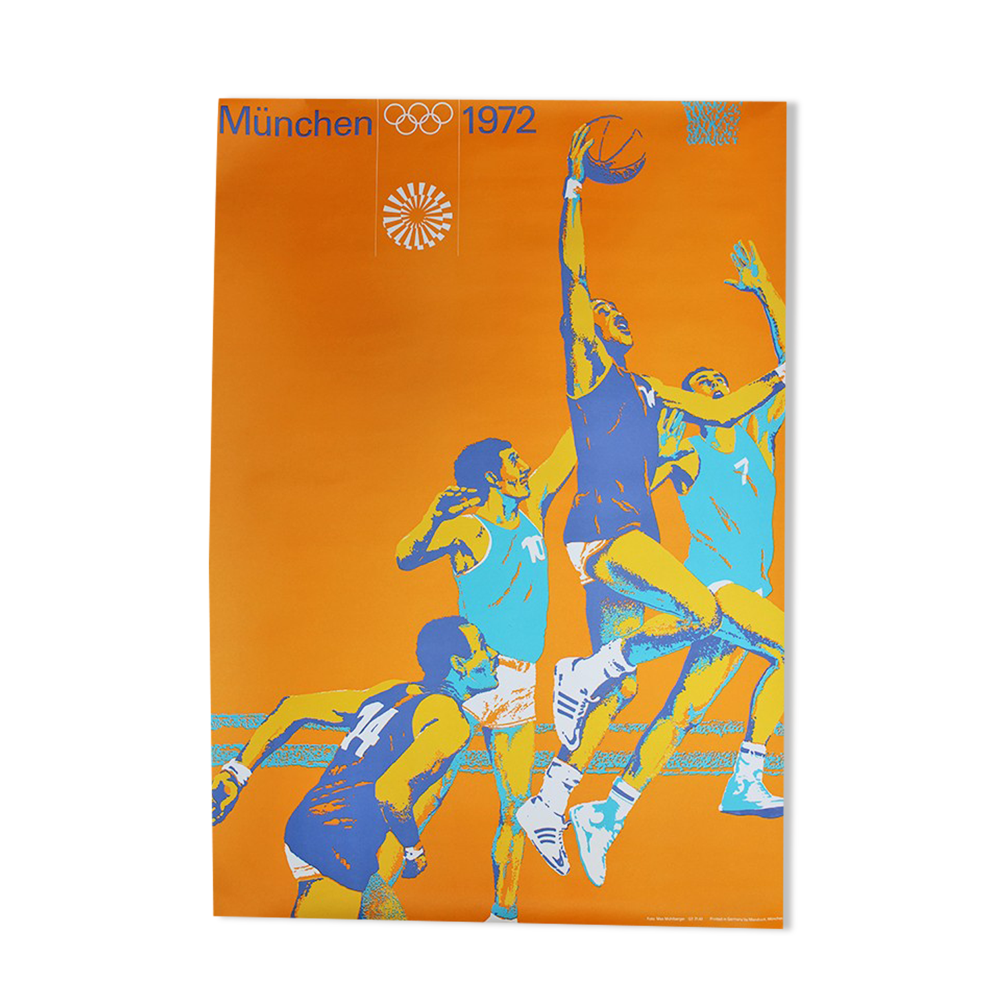 Poster munich 1972 - olympic games