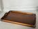 Wood and metal serving tray