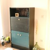 Vintage secretary blue oil