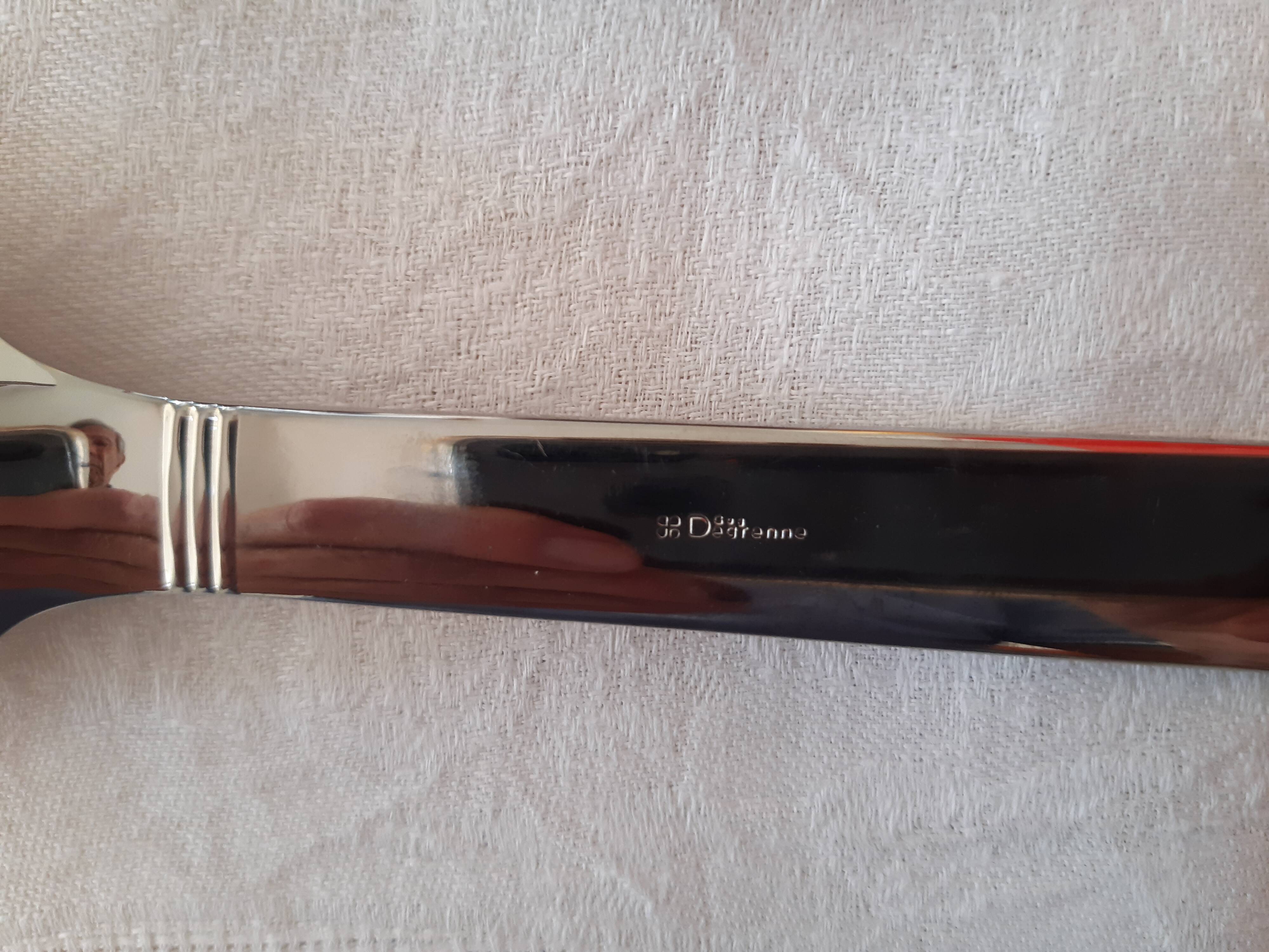 Menagere art deco squadro Guy Degrenne 32 pieces