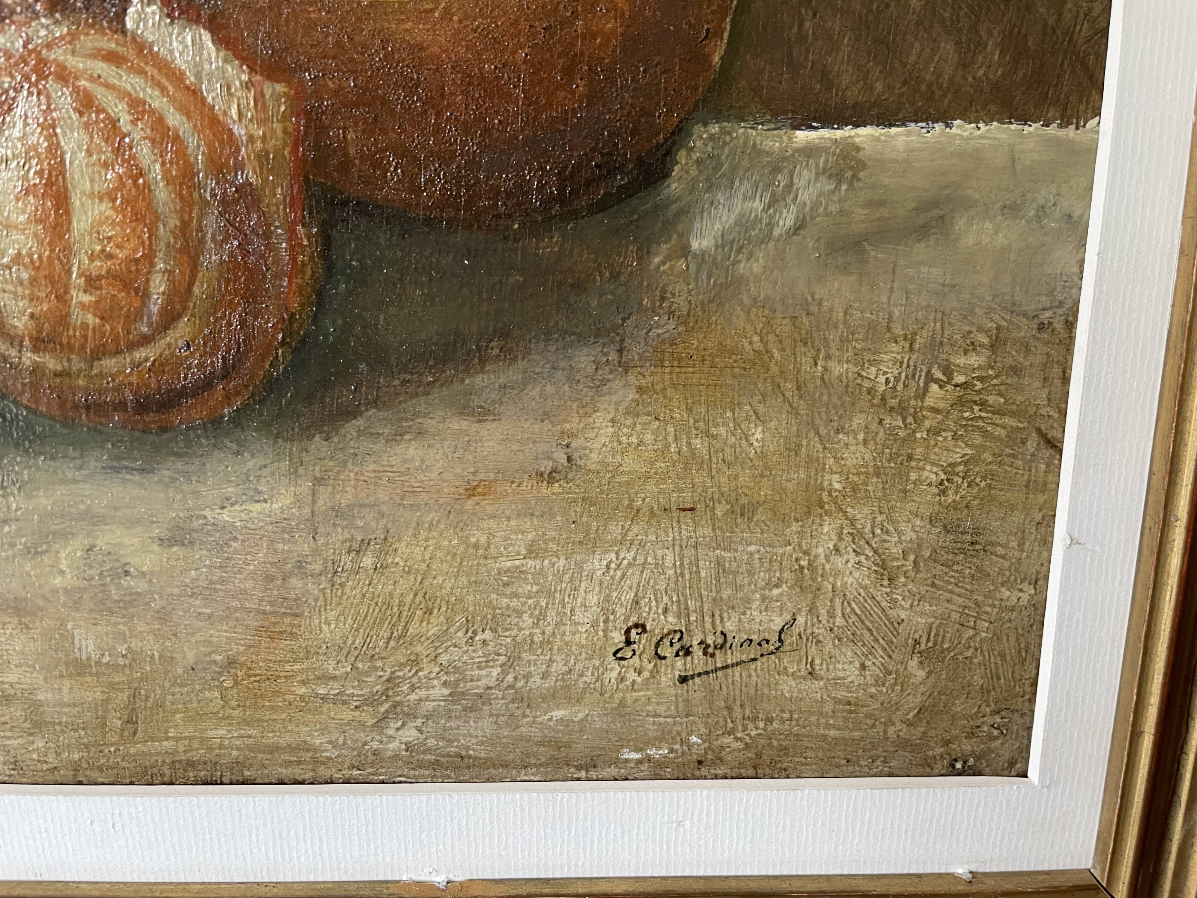 Still life with oranges