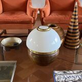 Luigi Caccia Dominioni, rare table lamp, Azucena Italy, 1970s