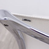 Bigframe chair 44/440 without armrests from alias designed by alfredo meda in white mesh