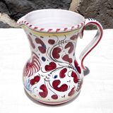 Italian ceramic pitcher