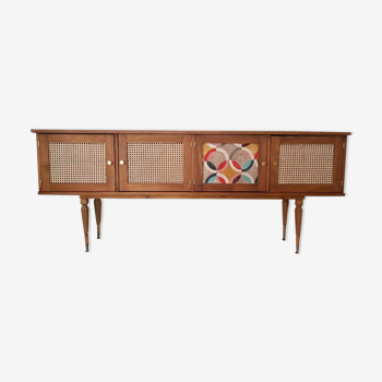 Walnut and canning sideboard