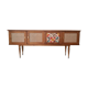 Enfilade noyer et cannage