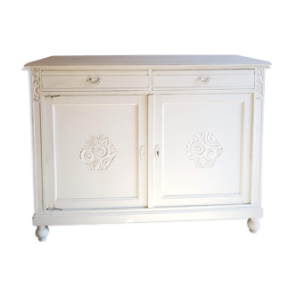 Old white buffet
