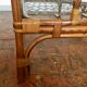 Vintage rattan bed