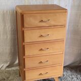 Wooden chest of drawers / chest of drawers - mid-20th century