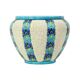 Vase Pot de Fleurs Polychrome Catteau Boch Keramis Art Déco ca. 1922