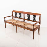 Biedermeier bench, 19th century, Austria
