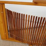60s slatted sunbed lounger in 60s slats
