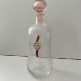 Carafe bottle Cristalerie Hartzviller pink