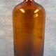 Pharmacy bottle in tinted glass