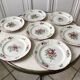 Set of 7 dessert plates Lunéville years 40 50