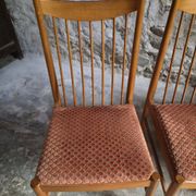 Set of 6 Danish teak dining chairs model 422, attributed to Arne Vodder for Sibast, 1960s.