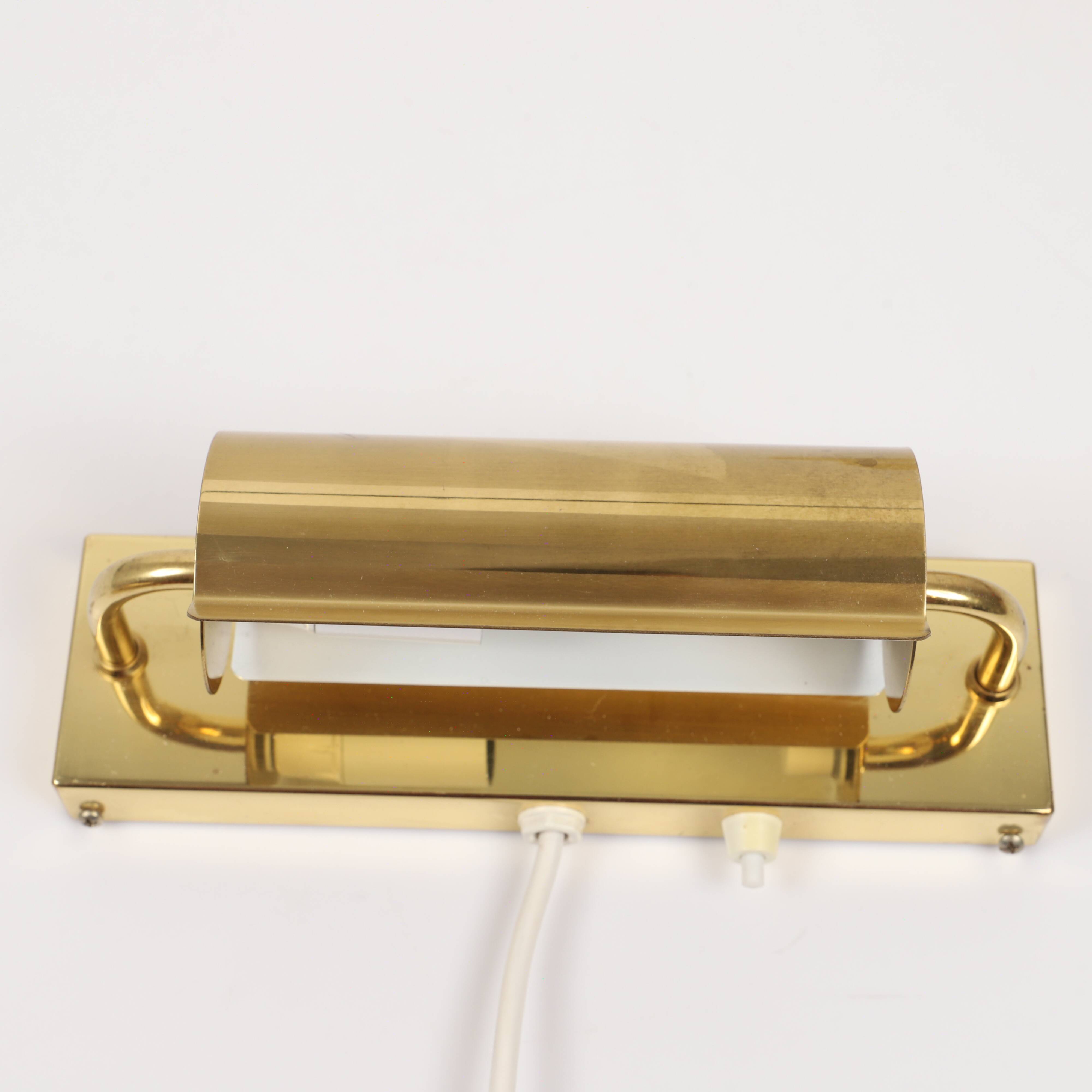 Brass wall light - early 20th century - Sweden