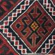 Turkish kilim 135x120 cm square tribal