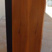 Louis XVI style chest of drawers in wood and cherry veneer